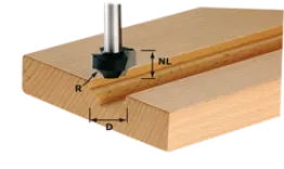 Afbeelding voor categorie Kwartrondfrezen